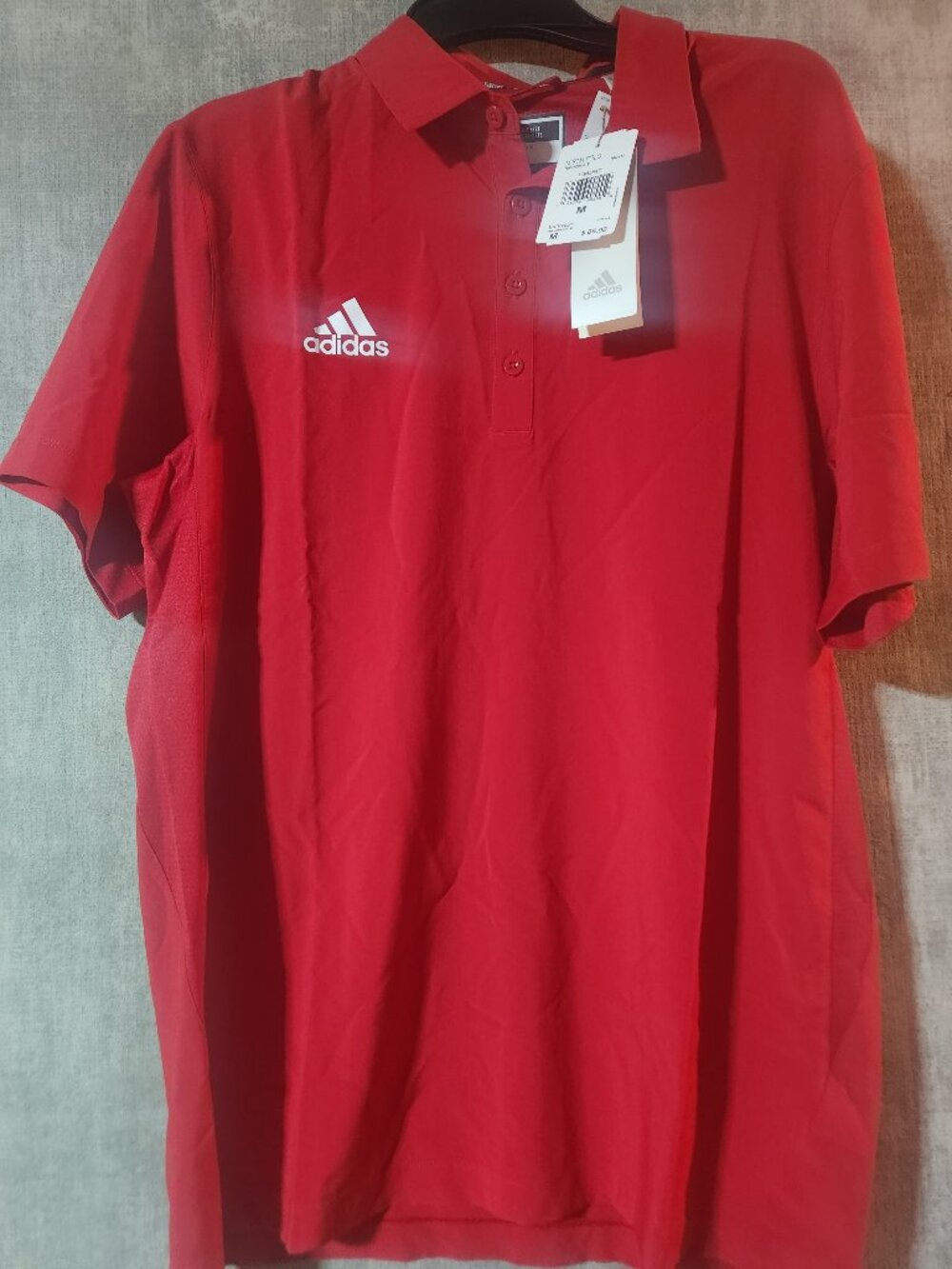 Adidas M STM Polo Red Men's M NWT HH7414
